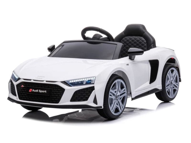 Carro elétrico infantil Audi R8 branco