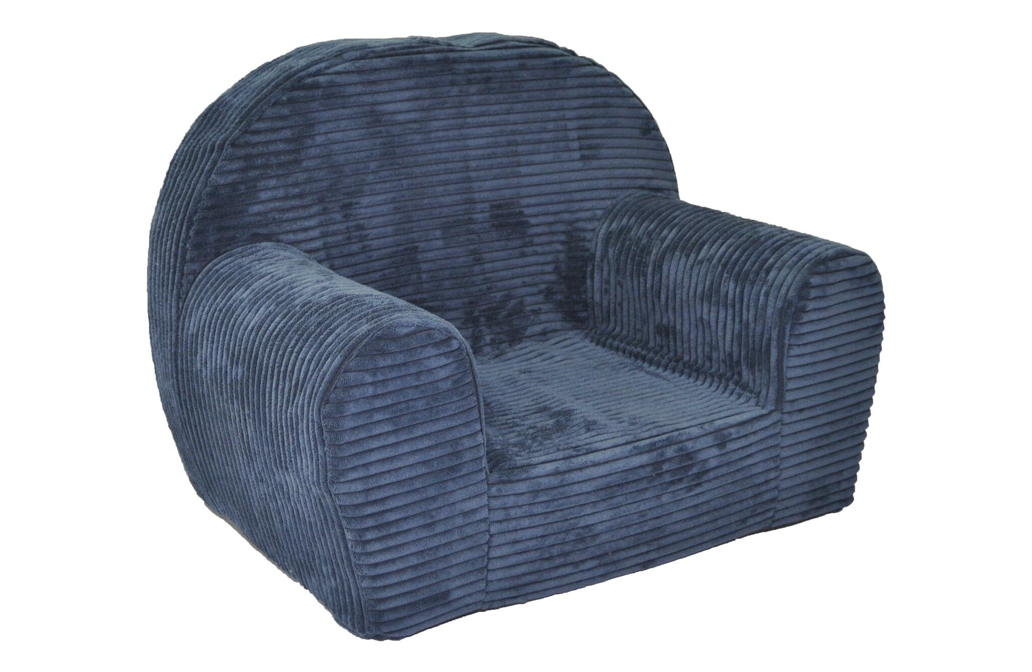 Poltrona infantil LINCOL 60x40x45 cm bombazina azul