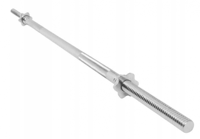 Barra de halteres 120 cm 25 mm com rosca