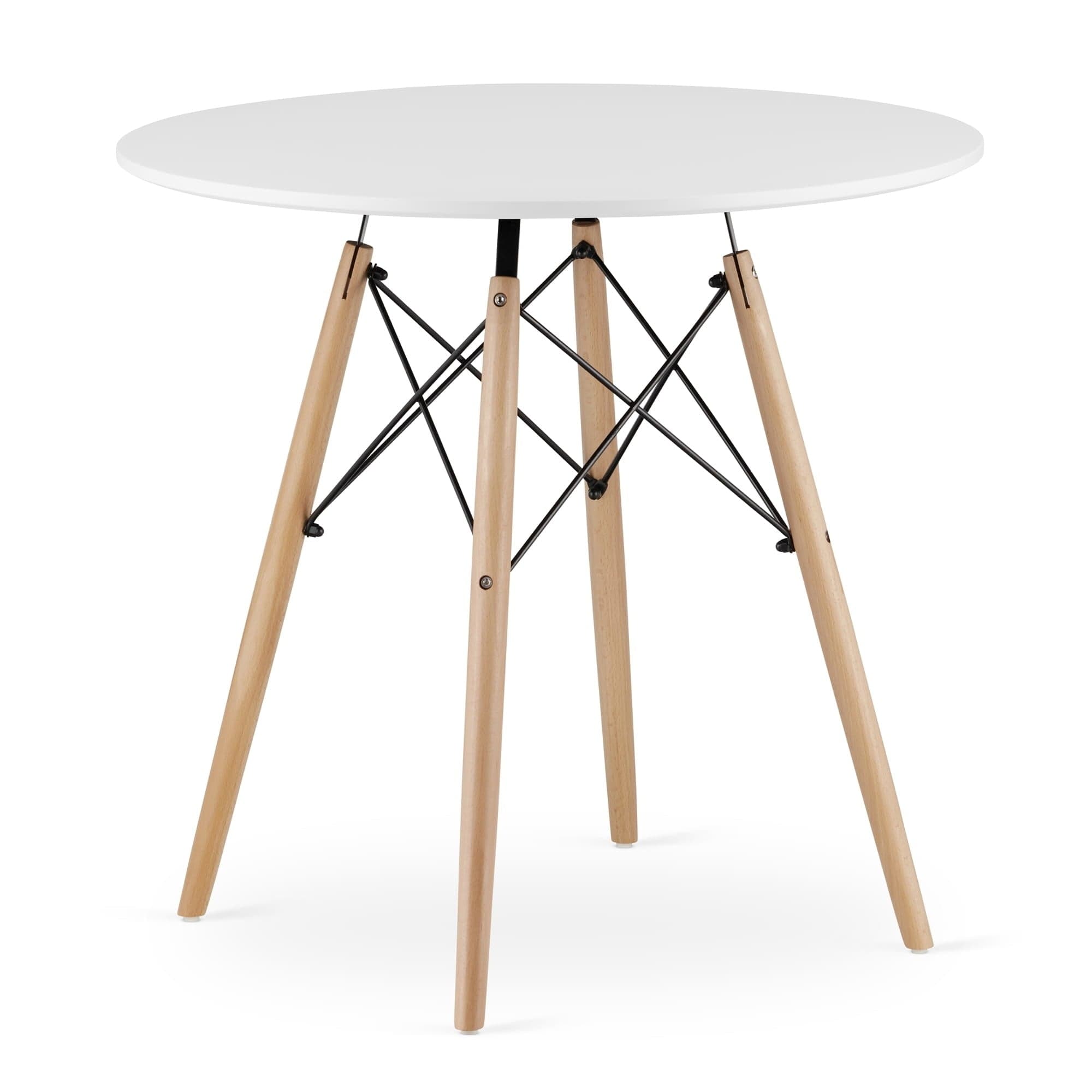 Mesa redonda 80 cm branca