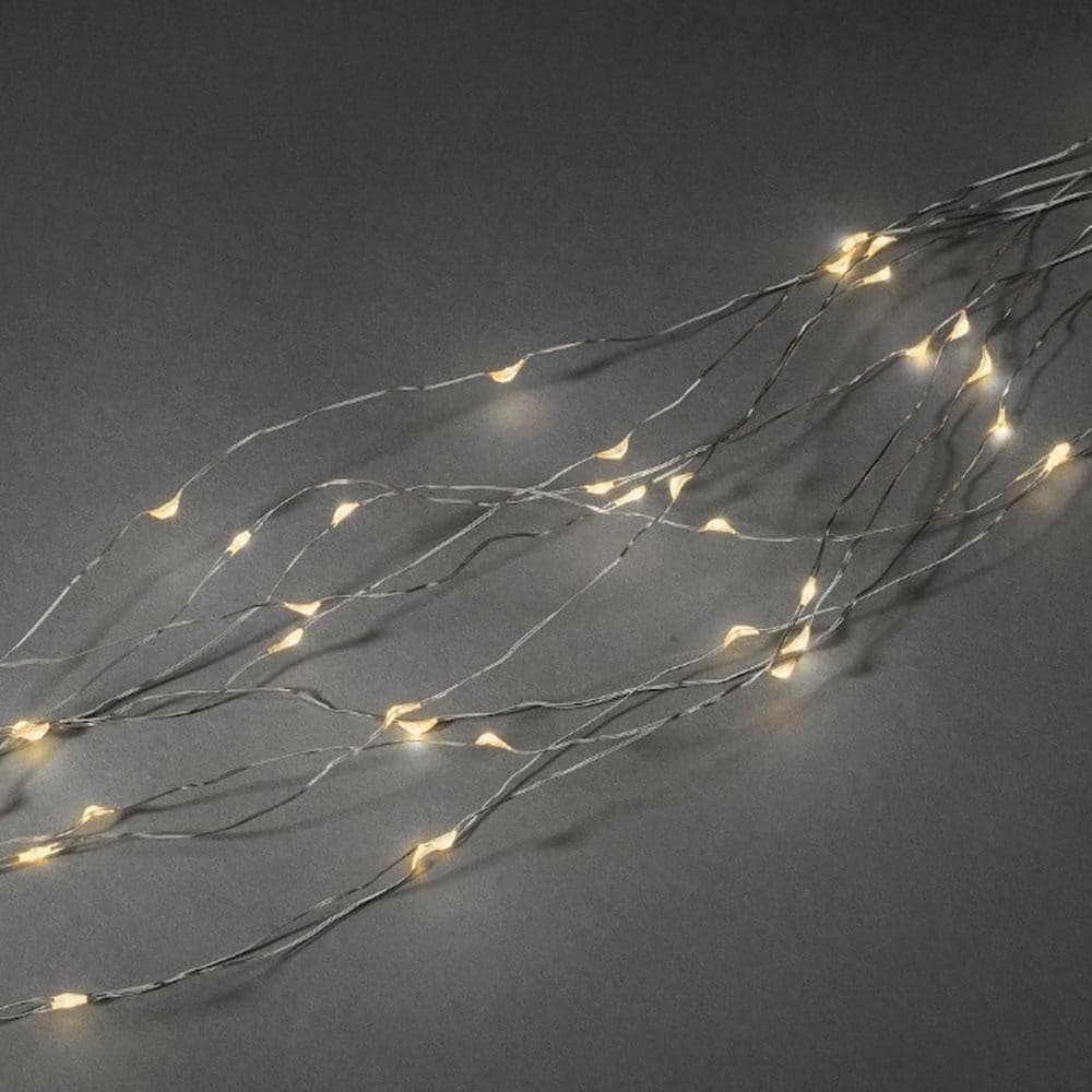 Iluminação para árvore de Natal 200 LED branco quente 20 m