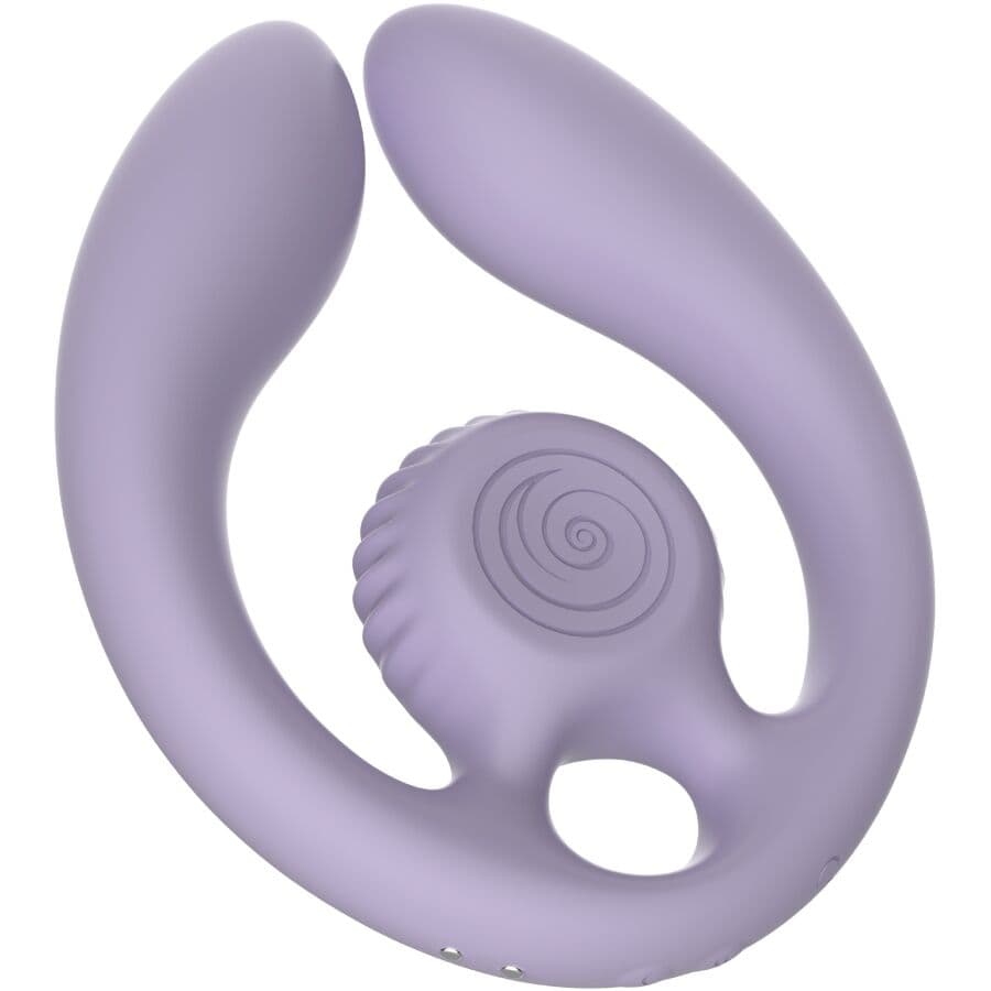 SNAIL VIBE - GIZI DUO ESTIMULADOR DE CASAIS COM CONTROLE REMOTO LILACS