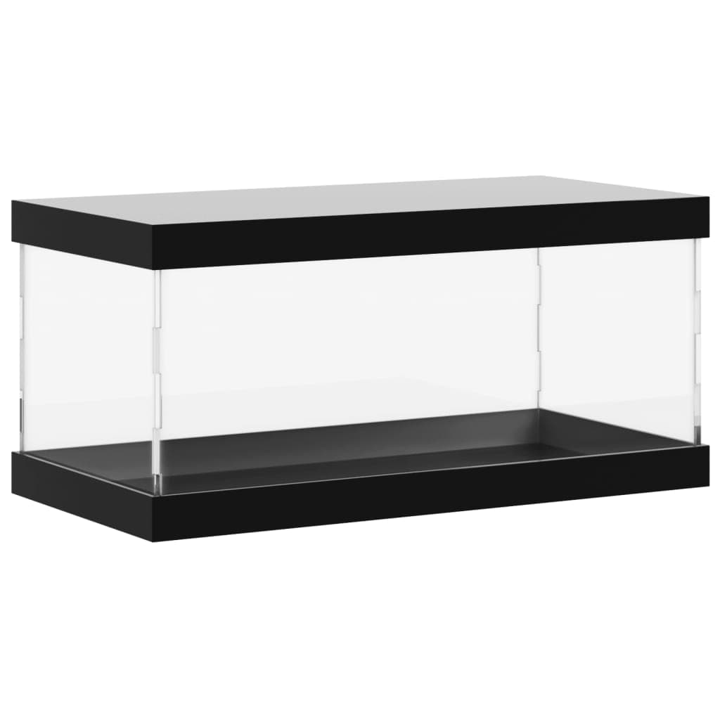 vidaXL Caixa de exposição 30x15x14 cm acrílico transparente