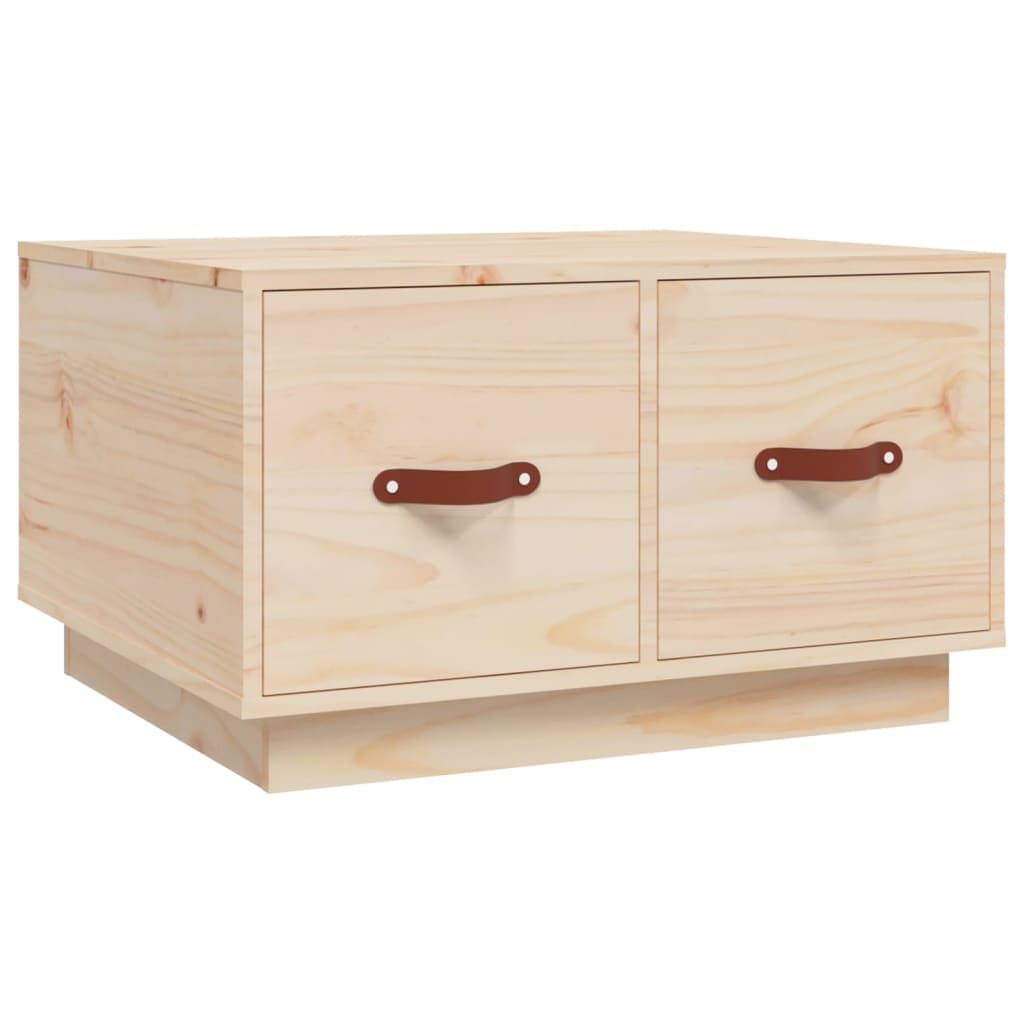 vidaXL Mesa de centro 60x53x35 cm pinho maciço