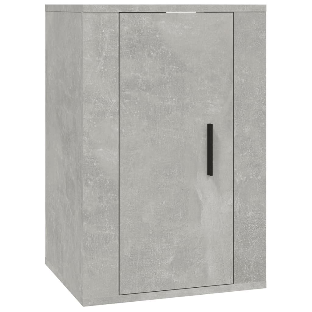 vidaXL Móvel de TV de parede 40x34,5x60 cm cinzento-cimento