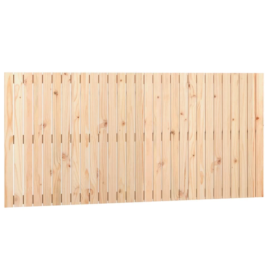 vidaXL Cabeceira de Parede 185x3x90 cm Madeira de Pinho Maciça - 3418994020