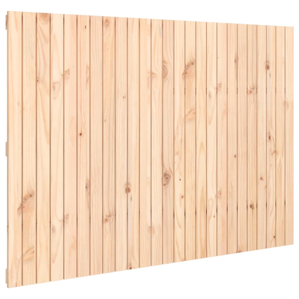 Cabeceira de Parede 159,5x3x110 cm Madeira de Pinho Maciça - 824948