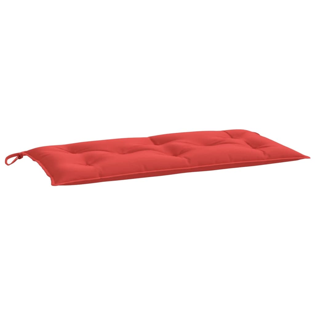 vidaXL Almofadão p/ banco de jardim 100x50x7cm tecido oxford vermelho