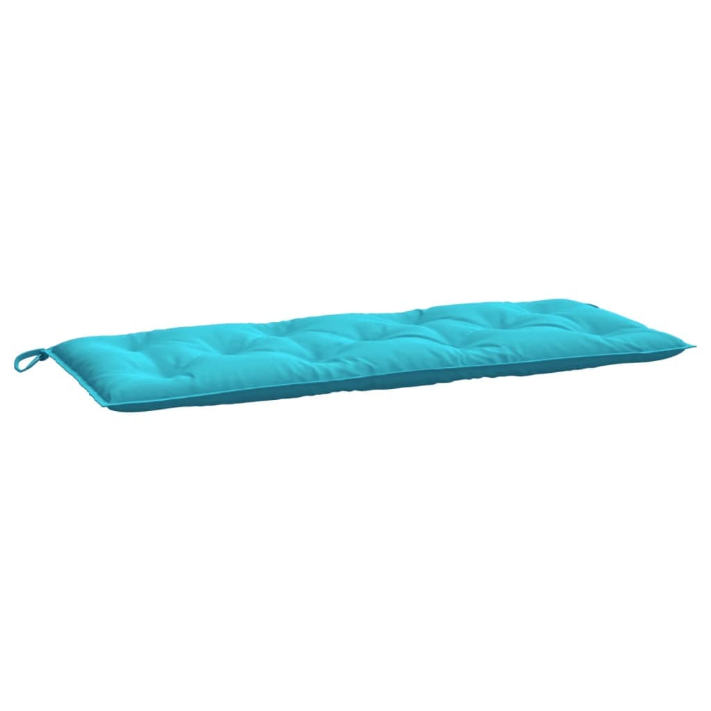 Almofadão para Banco de Jardim 120x50x7 cm Tecido Turquesa - 361601