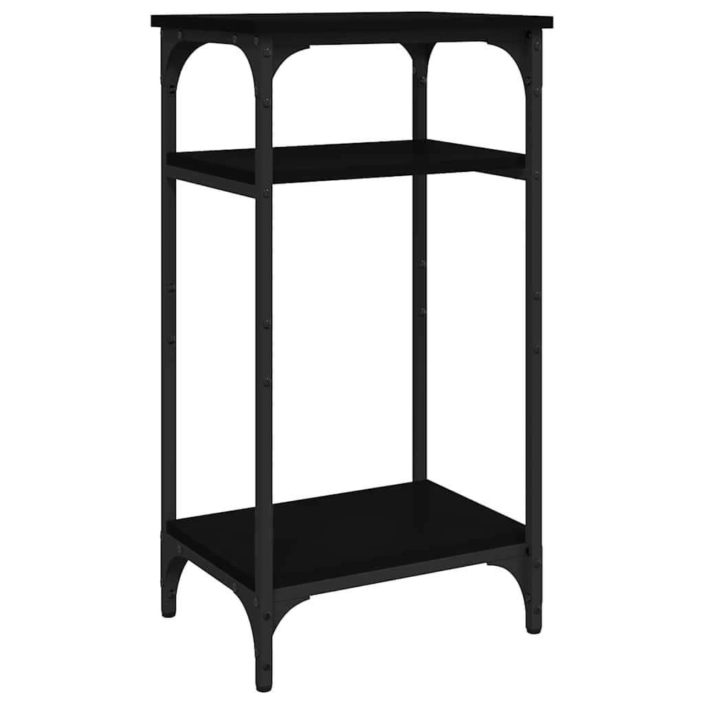 Mesa de Apoio 40x30x75 cm Derivados de Madeira Preto - 825797