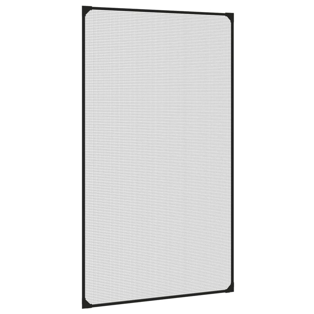 vidaXL Tela anti-insetos magnética para janelas 80x140 cm antracite