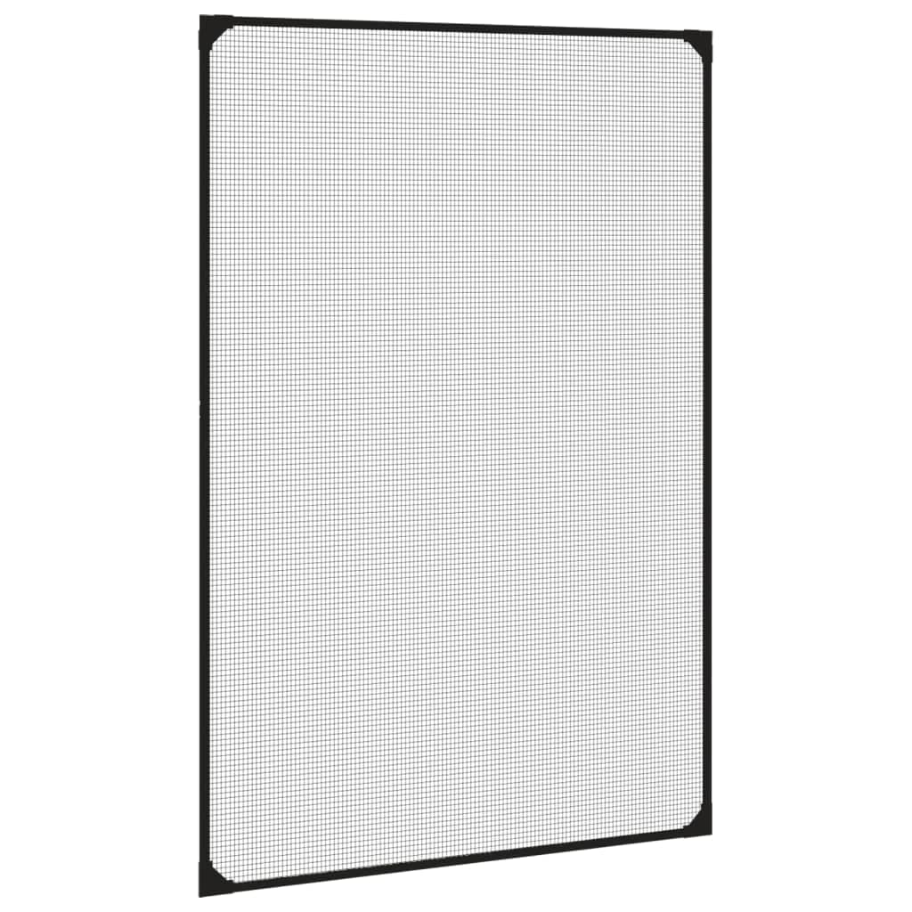 vidaXL Tela anti-insetos magnética para janelas 80x120 cm antracite