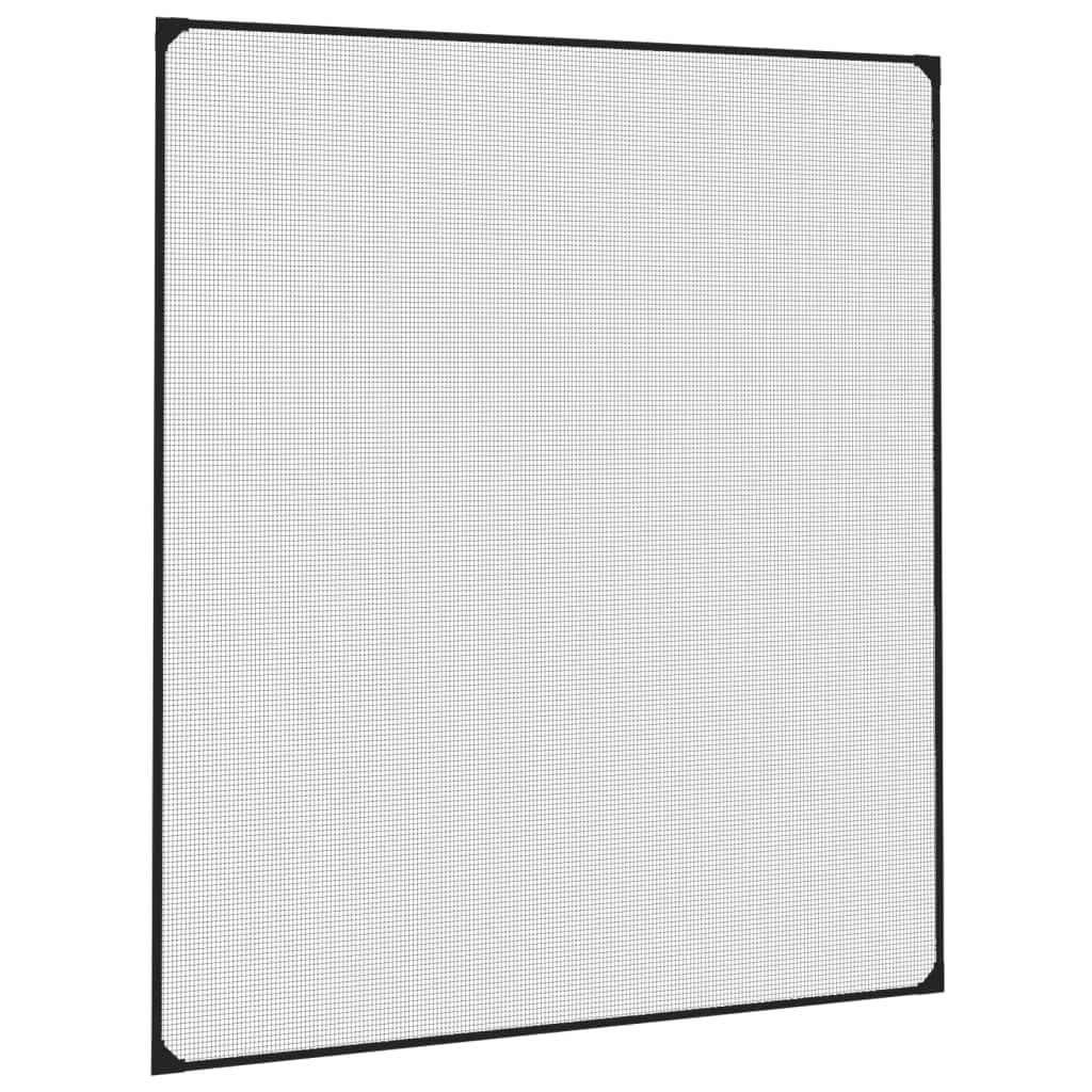 vidaXL Tela anti-insetos magnética para janelas 120x140 cm antracite