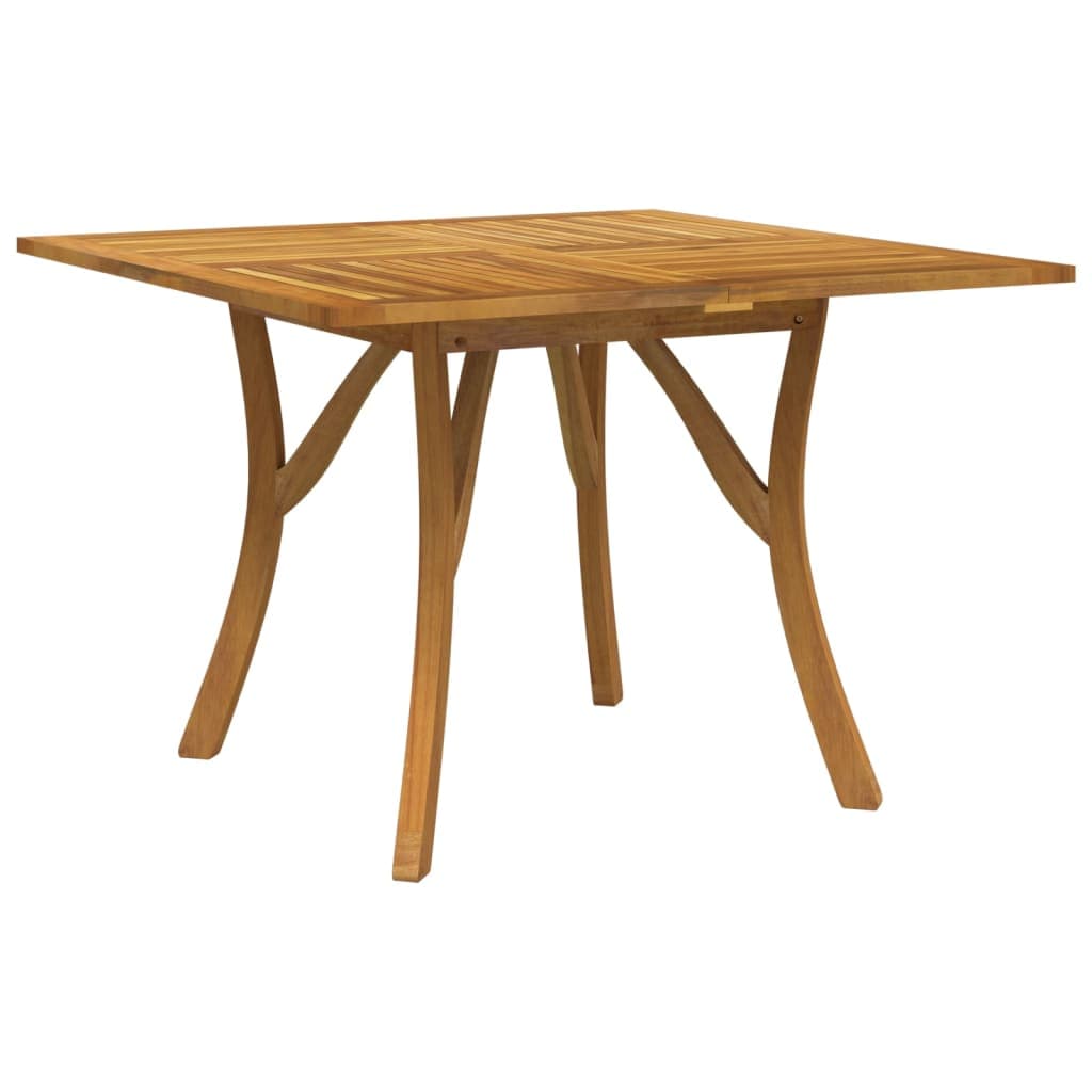 Mesa de Jardim 110x110x75 cm Madeira de Acácia Maciça - 363305