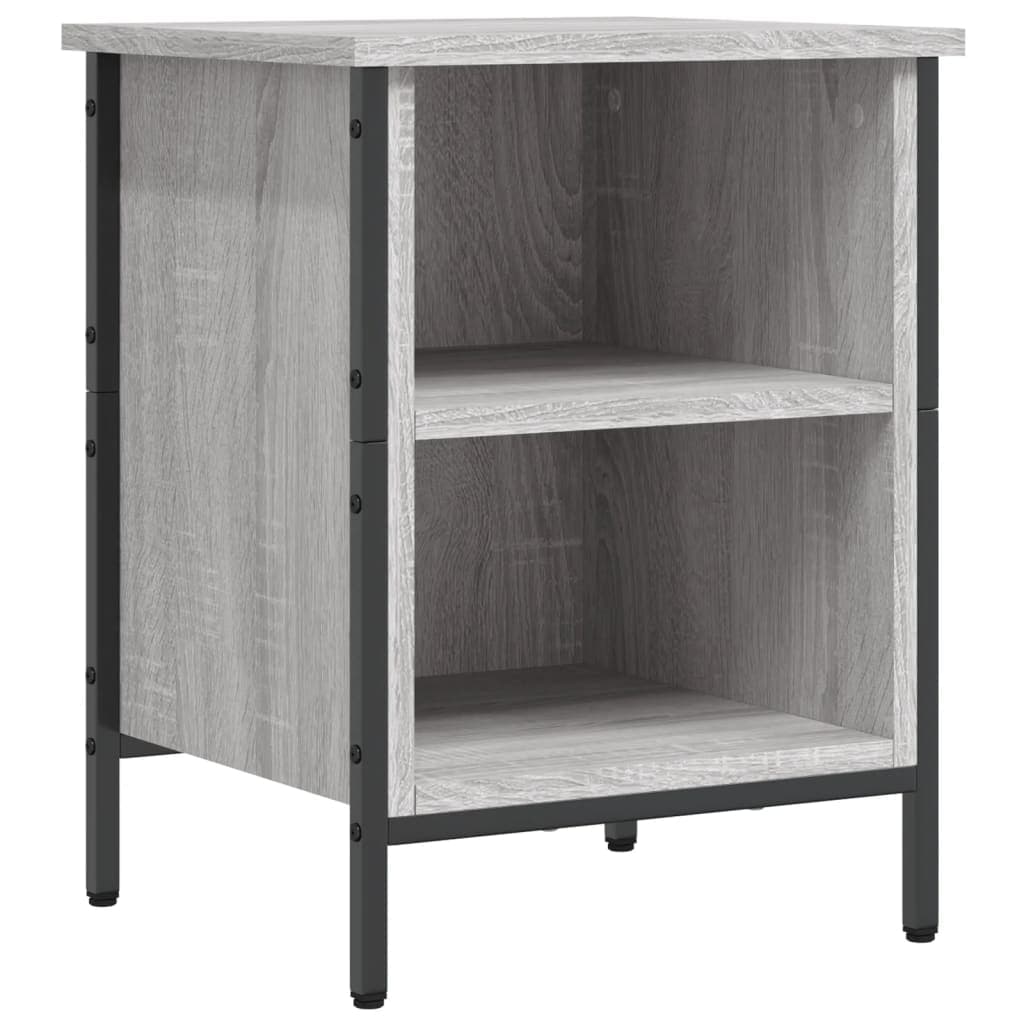 vidaXL Sapateira 38x35x50 cm derivados de madeira cinzento sonoma