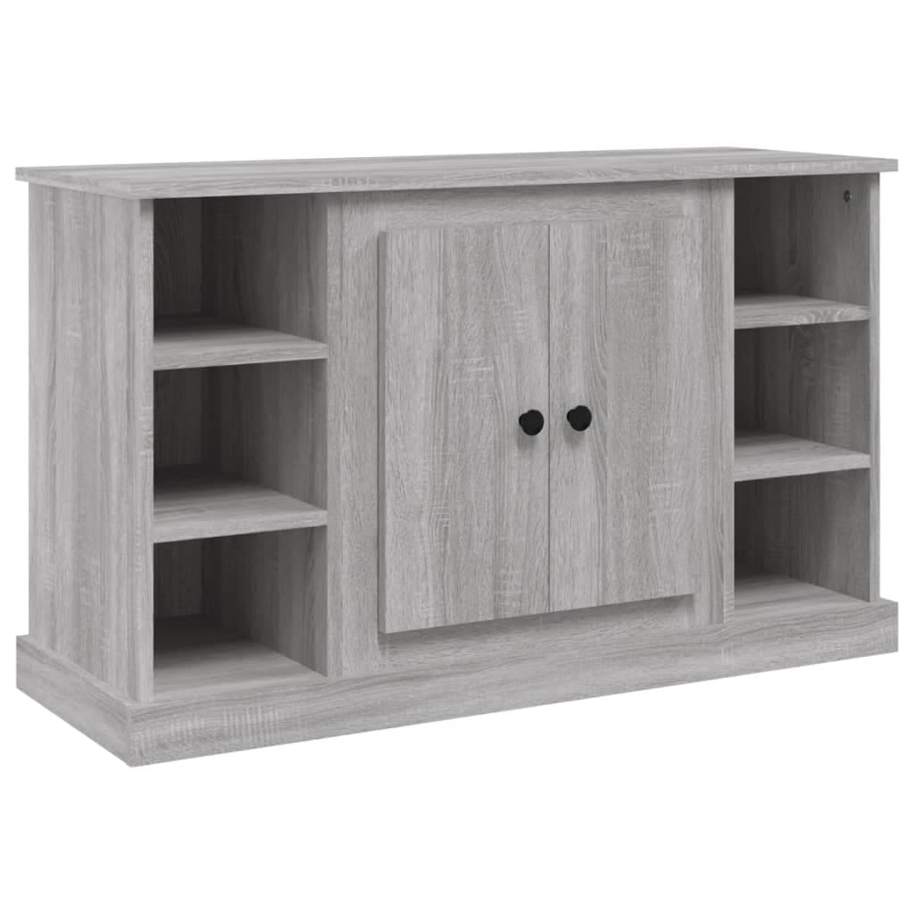 vidaXL Aparador 100x35,5x60 cm derivados de madeira cinzento sonoma