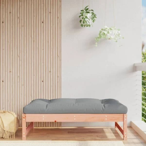 vidaXL Apoio de Pés para Jardim 120x80 cm Madeira de Douglas Maciça - 1939553240