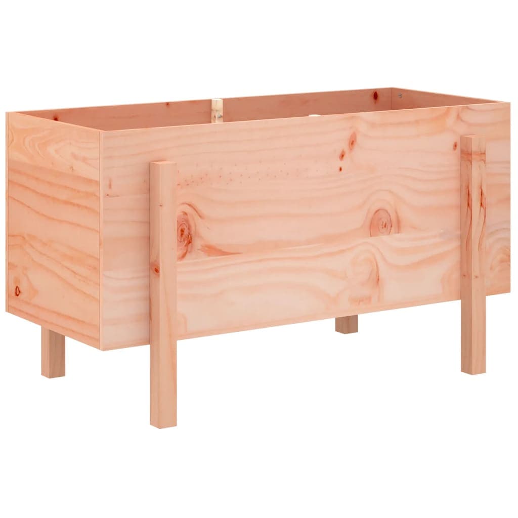 vidaXL Canteiro elevado de jardim 101x50x57 cm madeira douglas maciça