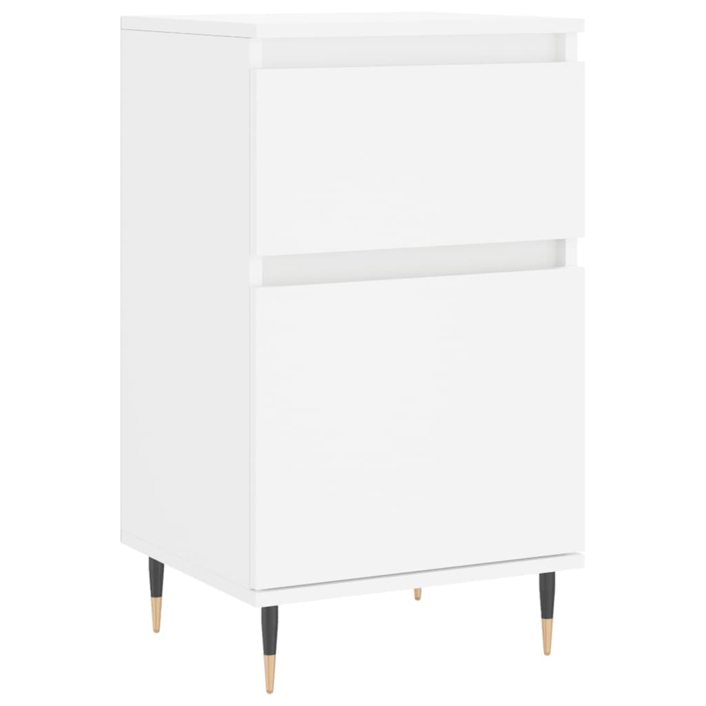 vidaXL Aparador 40x35x70 cm derivados de madeira branco