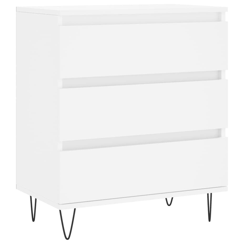 vidaXL Aparador 60x35x70 cm Derivados de Madeira Branco - 827180