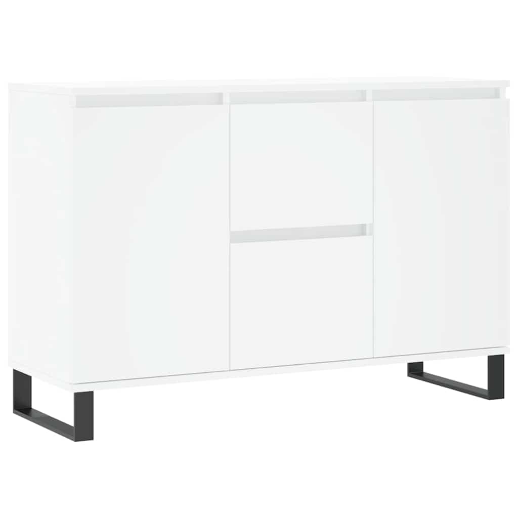 vidaXL Aparador 101,5x35x70 cm derivados de madeira branco