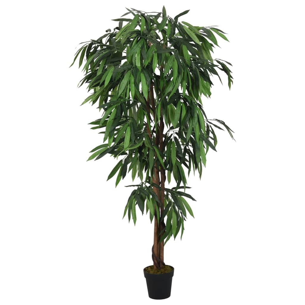vidaXL Mangueira Artificial 300 Folhas 80 cm Verde - 1168787933