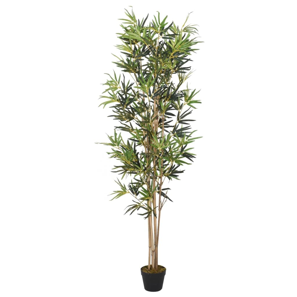 vidaXL Árvore de Bambu Artificial 552 Folhas 120 cm Verde - 3712027157