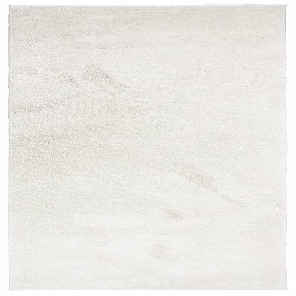 vidaXL Tapete de pelo curto OVIEDO 200x200 cm bege