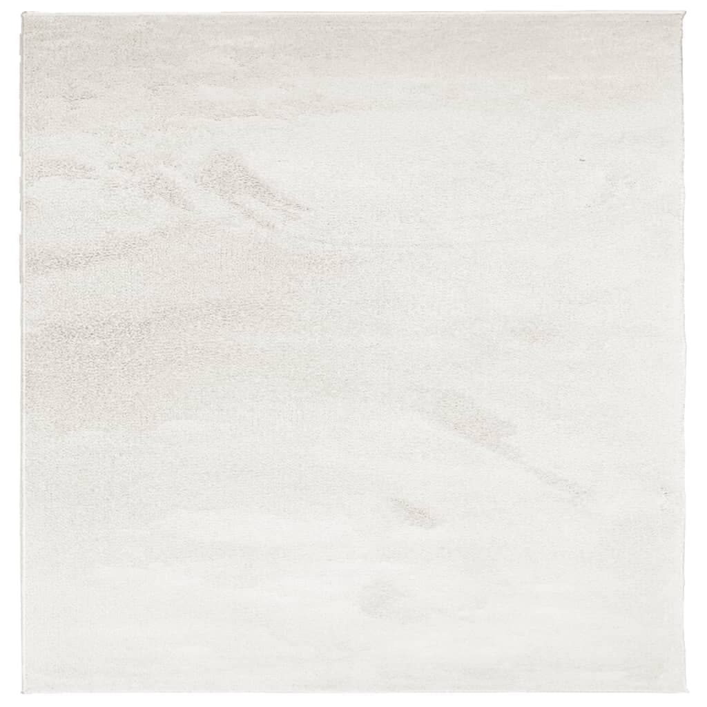 vidaXL Tapete de pelo curto OVIEDO 240x240 cm bege