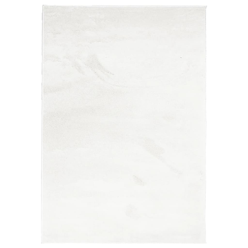 vidaXL Tapete de pelo curto OVIEDO 200x280 cm creme