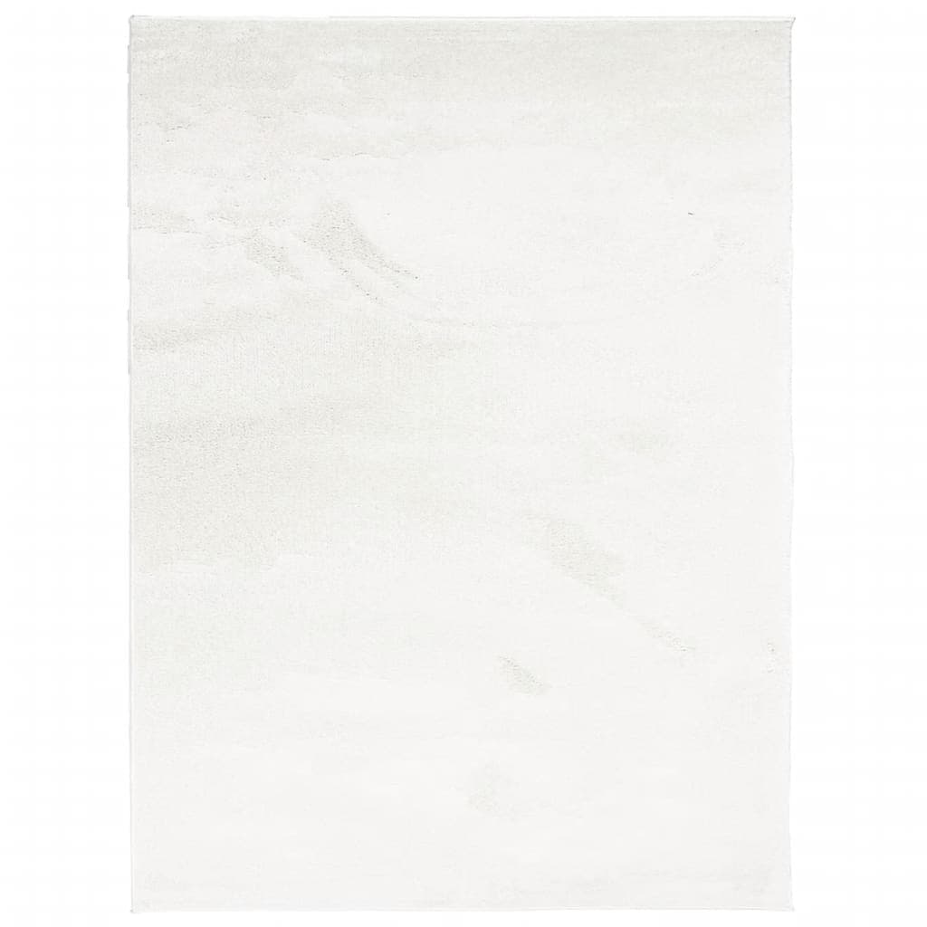 vidaXL Tapete de pelo curto OVIEDO 240x340 cm creme