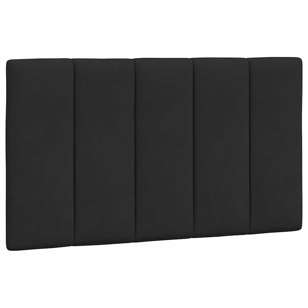 vidaXL Almofadão de cabeceira Hanko 80 cm veludo preto