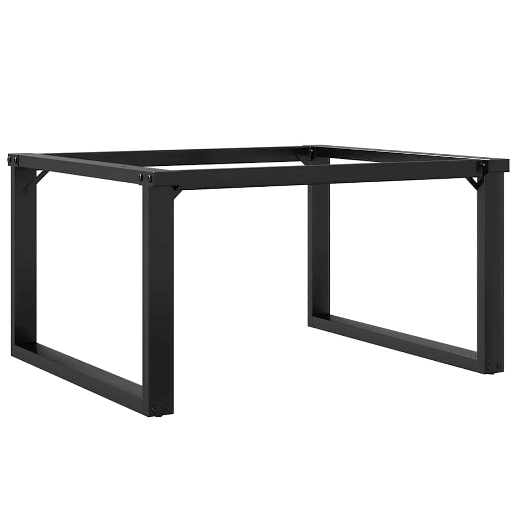 vidaXL Pernas para mesa de centro estrutura em O aço