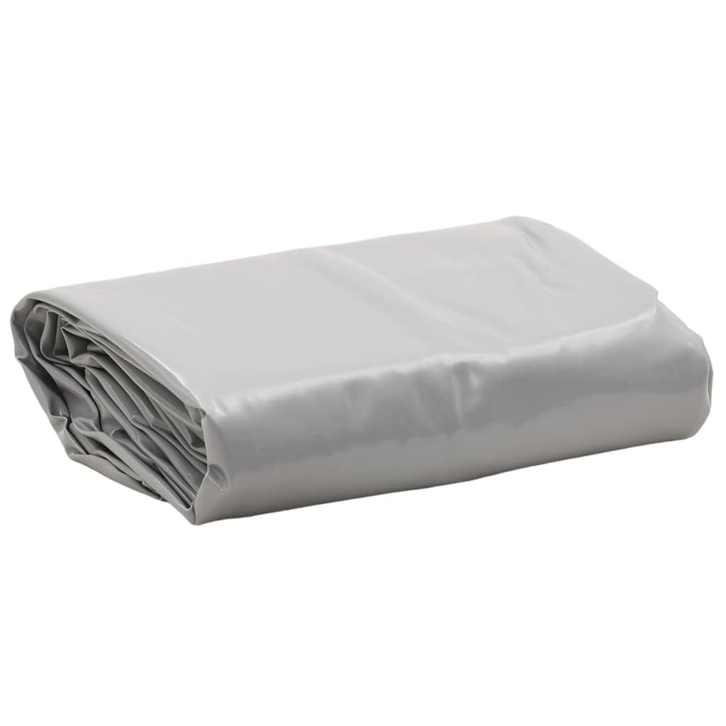 vidaXL Lona 2,5x4,5 m 650 g/m² cinzento