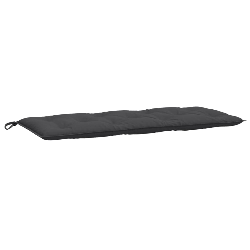 vidaXL Almofadão banco jardim 120x50x7cm mesclado antracite