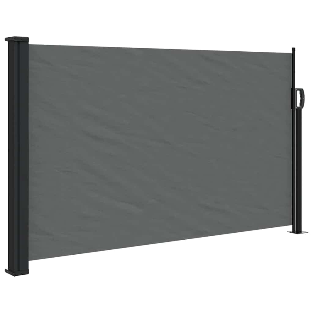 vidaXL Toldo Lateral Retrátil 120x500 cm Antracite - 2662987620
