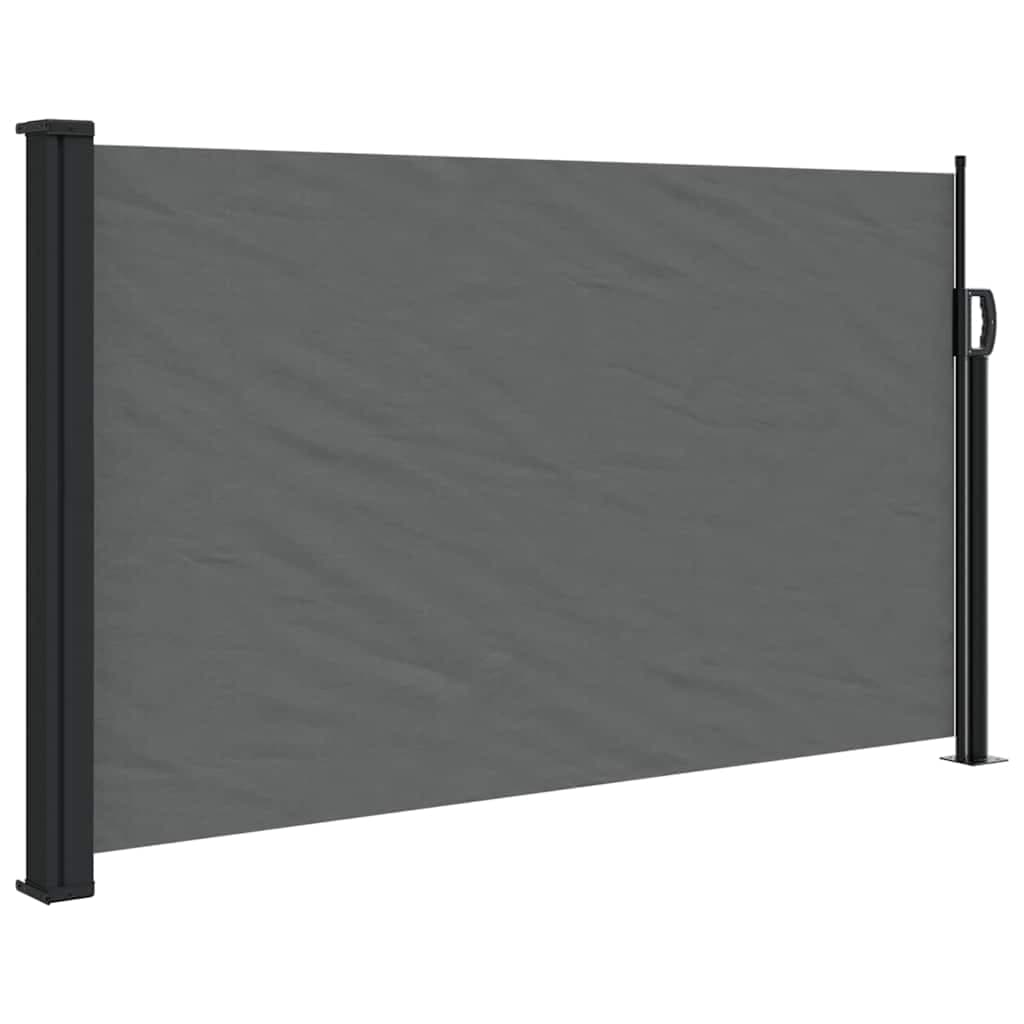 vidaXL Toldo Lateral Retrátil 120x600 cm Antracite - 2254482450