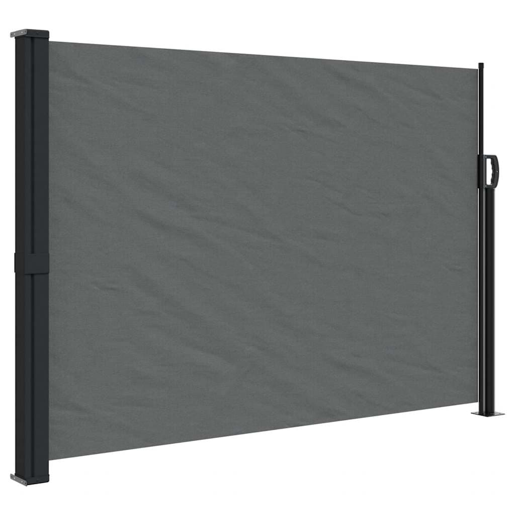 vidaXL Toldo lateral retrátil antracite 140x600 cm