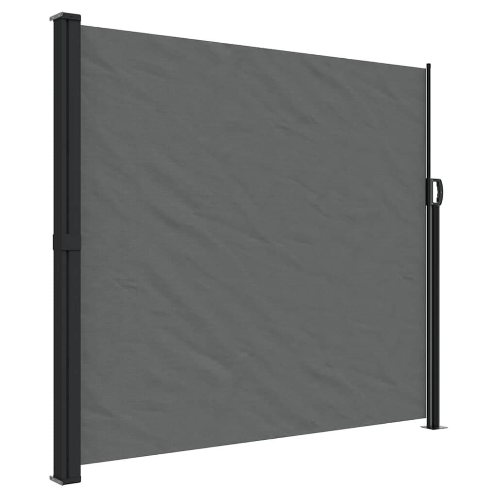 vidaXL Toldo Lateral Retrátil 180x600 cm Antracite - 1977528478