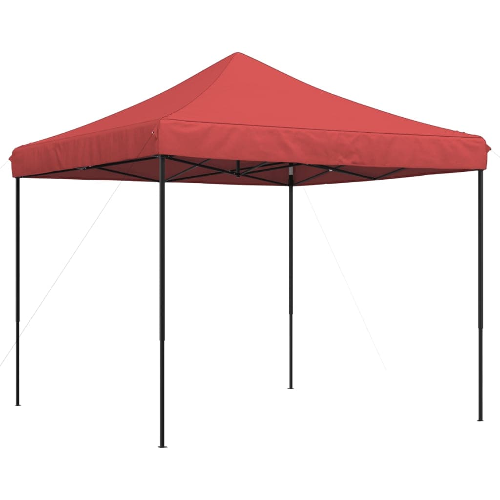 vidaXL Tenda para Festas Pop-up Dobrável 292x292x315 cm Bordô - 2433523758