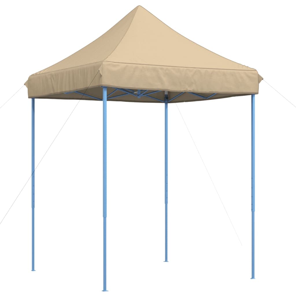 vidaXL Tenda para Festas Pop-up Dobrável 200x200x306 Bege - 1201921918