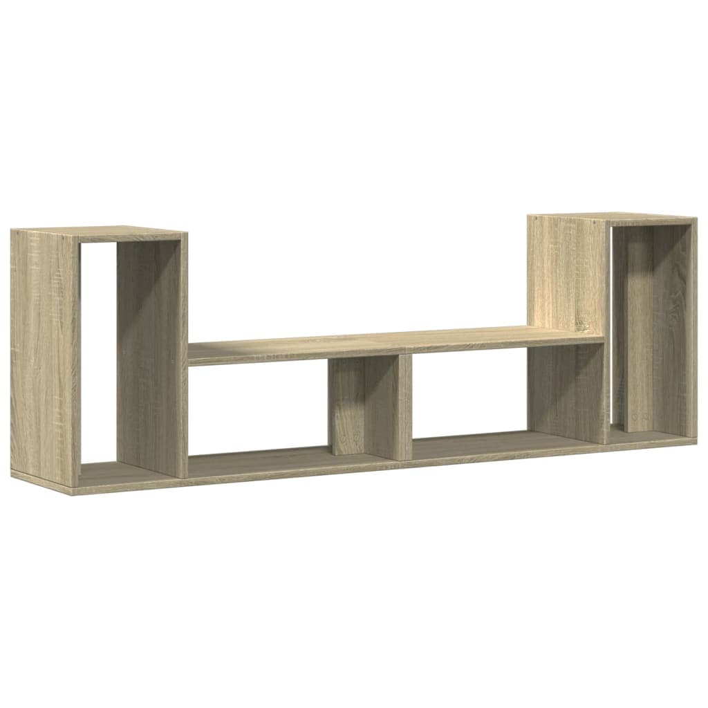 vidaXL Móveis TV 2 Pcs 75x30x50 cm Derivados Madeira Carvalho Sonoma - 2271582296