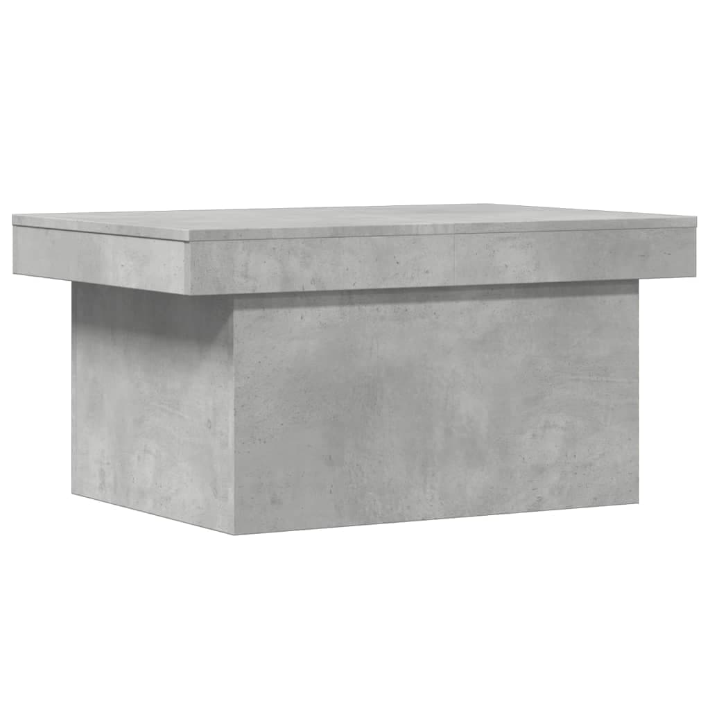 vidaXL Mesa de Centro 100x55x40 Derivados de Madeira Cinzento Cimento - 2624789026