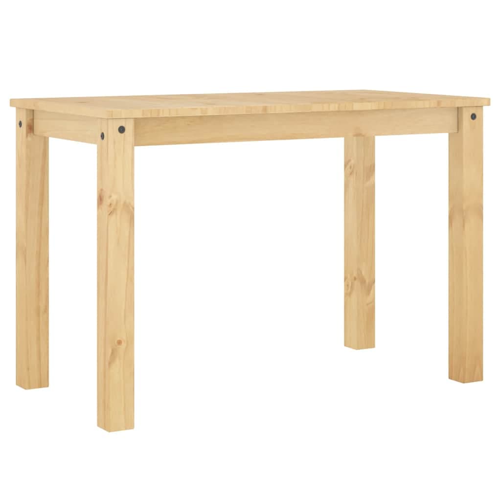 vidaXL Mesa de jantar PANAMA 112x60x75 cm madeira de pinho maciça