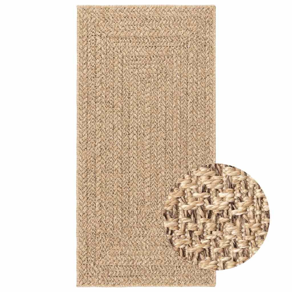 vidaXL Tapete ZIZUR 60x110 cm aspeto de juta interior e exterior