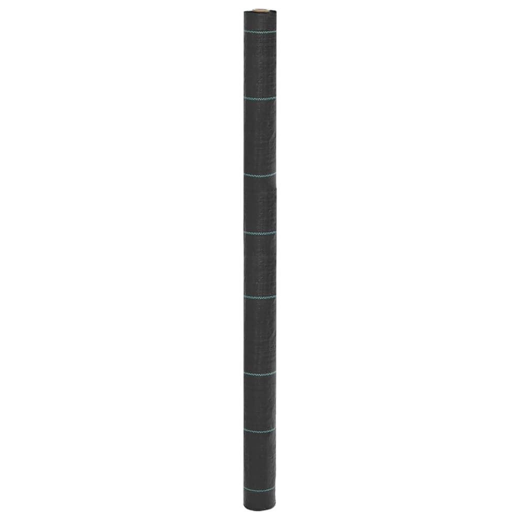 vidaXL Tela para ervas daninhas 1,5x10 m PP preto