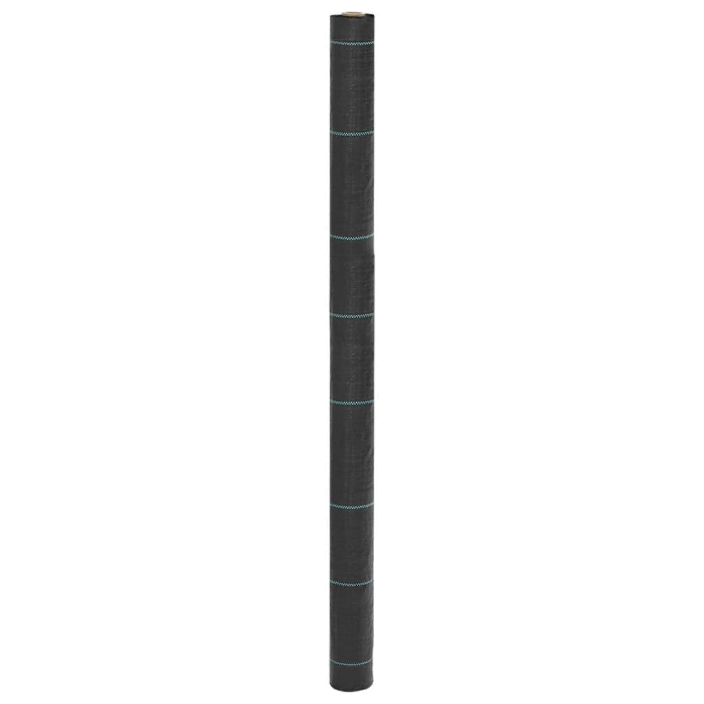 vidaXL Tela para ervas daninhas 1,5x150 m PP preto