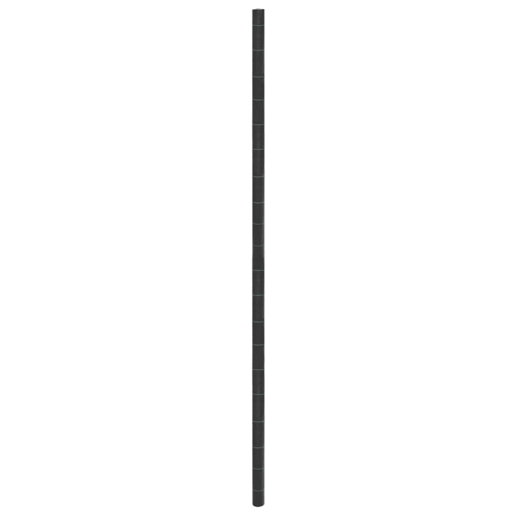 vidaXL Tela para ervas daninhas 4x5 m PP preto