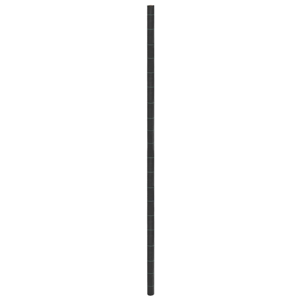 vidaXL Tela para ervas daninhas 4x10 m PP preto