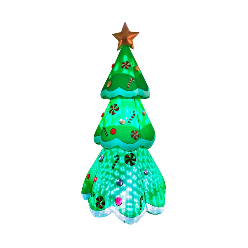 Árvore de natal insuflável 220 x 200 x 270 mm
